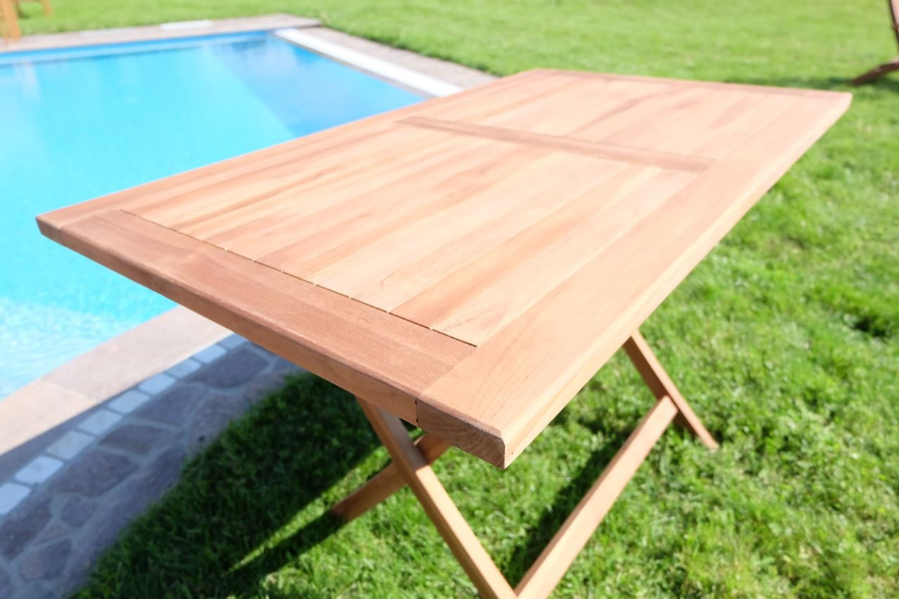 Holztisch Gartentisch Garten Tisch 120x70cm AVES Holz geölt 006 Hollywoodschaukel Holz Billig ~ Holztisch Gartentisch Garten Tisch 120x70cm AVES Holz geölt 006