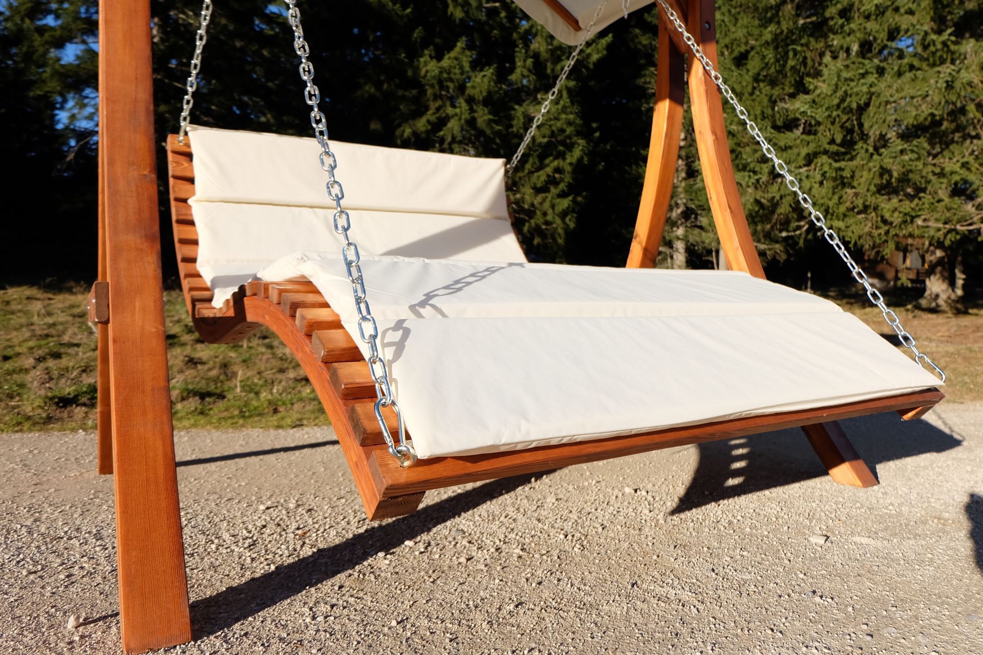 Design Hollywoodschaukel Gartenschaukel Hollywoodliege Doppelliege aus